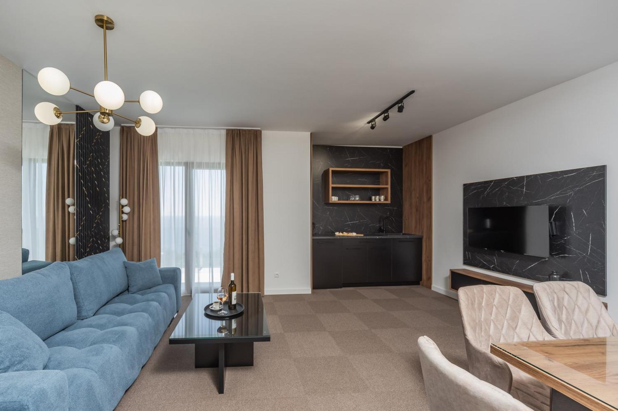 Apart & Spa Beganovic Dobra Voda Oda fotoğraf
